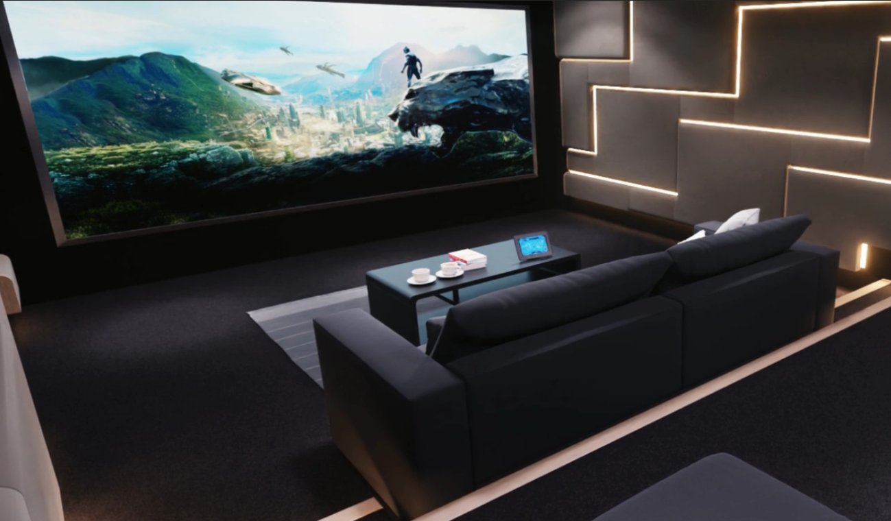 Salon home cinéma
