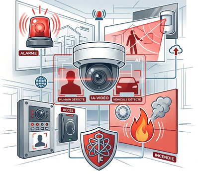 Sécurité intelligente et protection globale