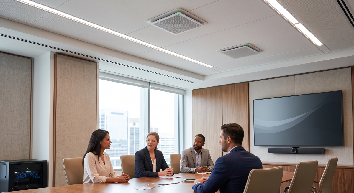 Collaboration & Workspace | Audio de Salle & Captation Micro
