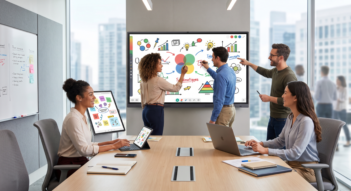 Collaboration & Workspace | Écrans Interactifs & Tactiles