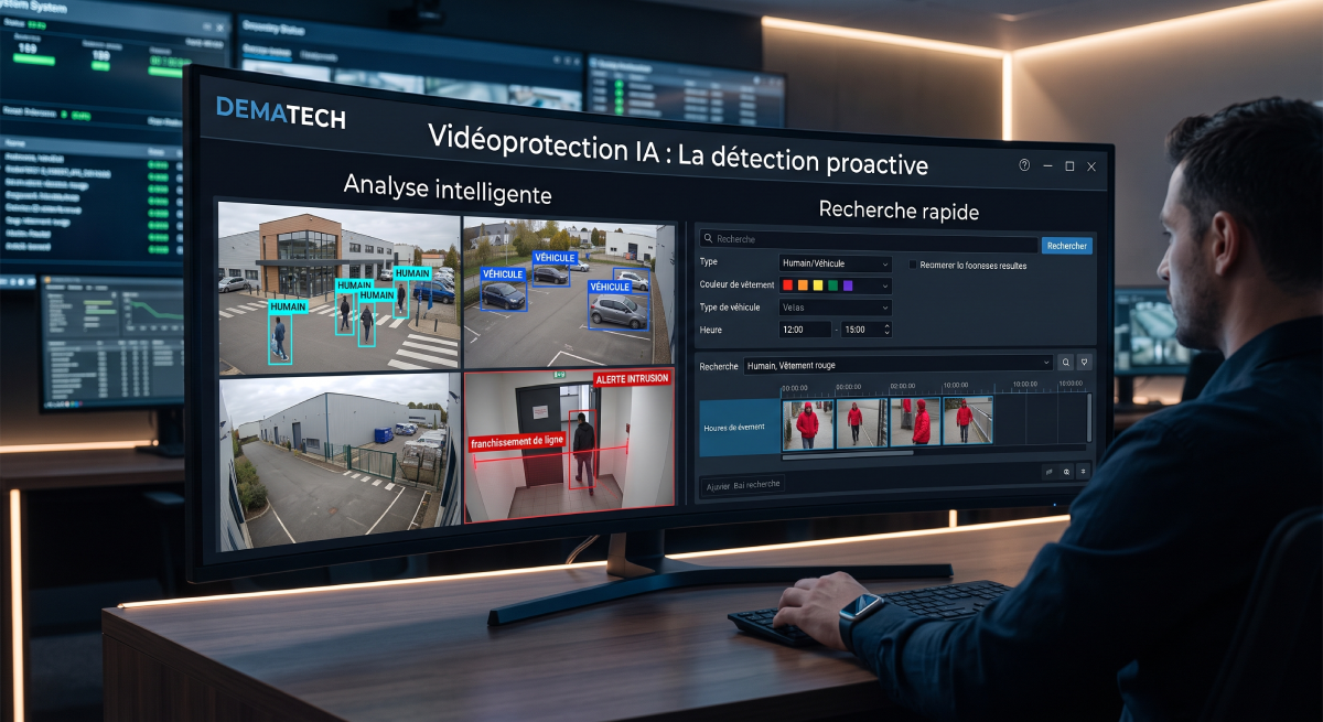 Sécurité intelligente & Protection globale | Vidéoprotection IA